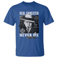 Al Capone T Shirt Real Ganster Never Die Italian American Mafia - Wonder Print Shop