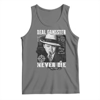 Al Capone Tank Top Real Ganster Never Die Italian American Mafia - Wonder Print Shop