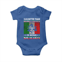 Funny The Only Thing Better Than Being Italian Is Being Sicilian Baby Onesie Sicily Italy - Wonder Print Shop