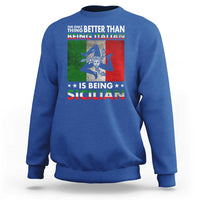 Funny The Only Thing Better Than Being Italian Is Being Sicilian Sweatshirt Sicily Italy - Wonder Print Shop