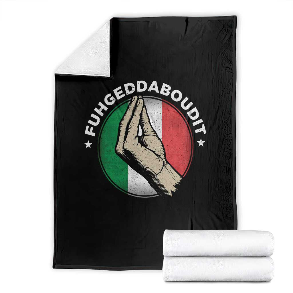 Funny Fuhgeddaboudit Italian Slang Italian Saying Throw Blanket Che Vuoi - Wonder Print Shop