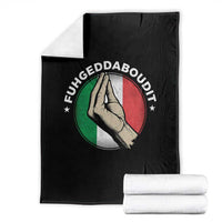 Funny Fuhgeddaboudit Italian Slang Italian Saying Throw Blanket Che Vuoi - Wonder Print Shop