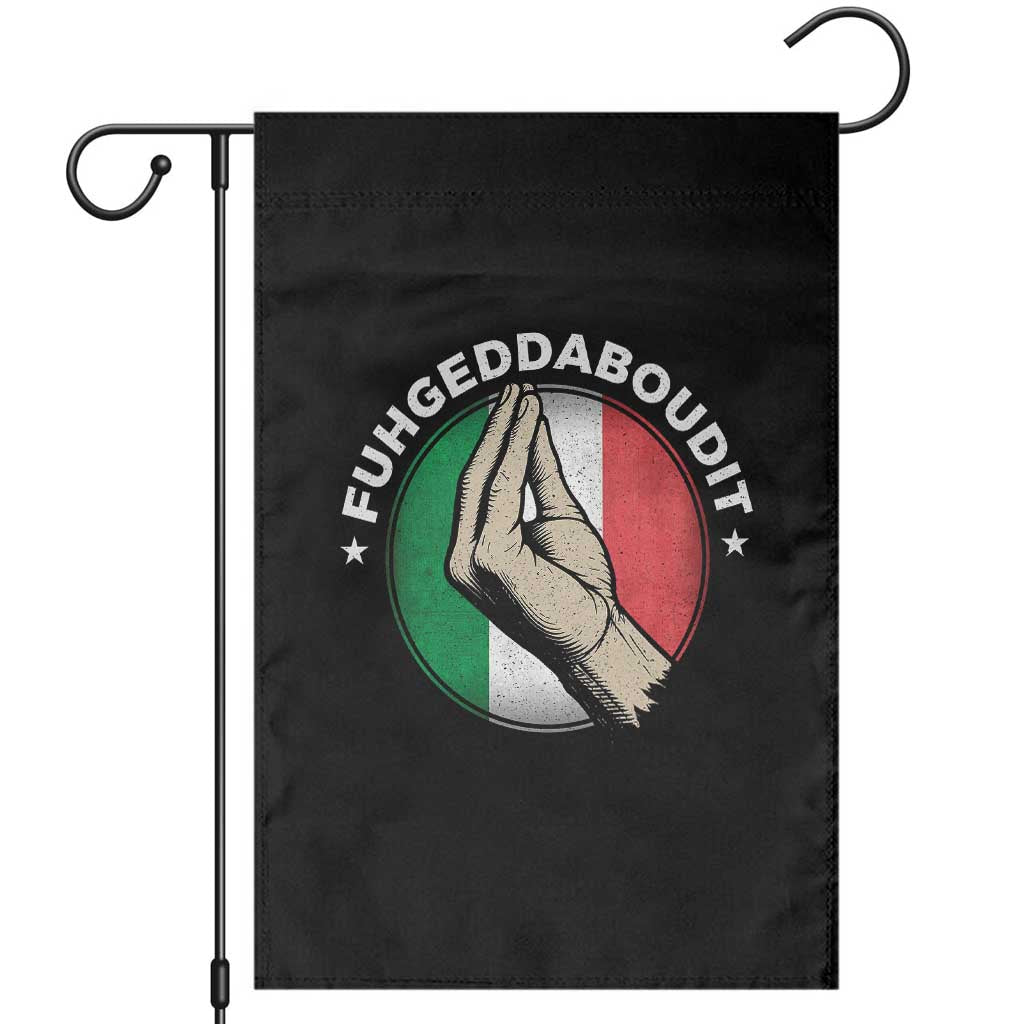 Funny Fuhgeddaboudit Italian Slang Italian Saying Garden Flag Che Vuoi - Wonder Print Shop