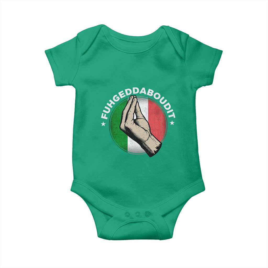 Funny Fuhgeddaboudit Italian Slang Italian Saying Baby Onesie Che Vuoi - Wonder Print Shop