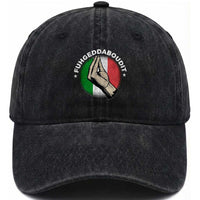 Funny Fuhgeddaboudit Italian Slang Italian Saying Washed Cotton Baseball Cap Che Vuoi