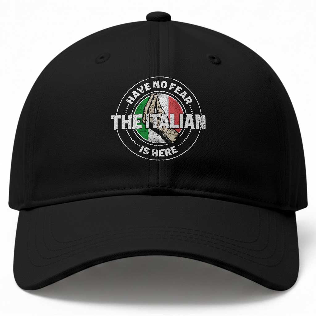 Funny Have No Fear The Italian Is Here Baseball Cap Che Vuoi
