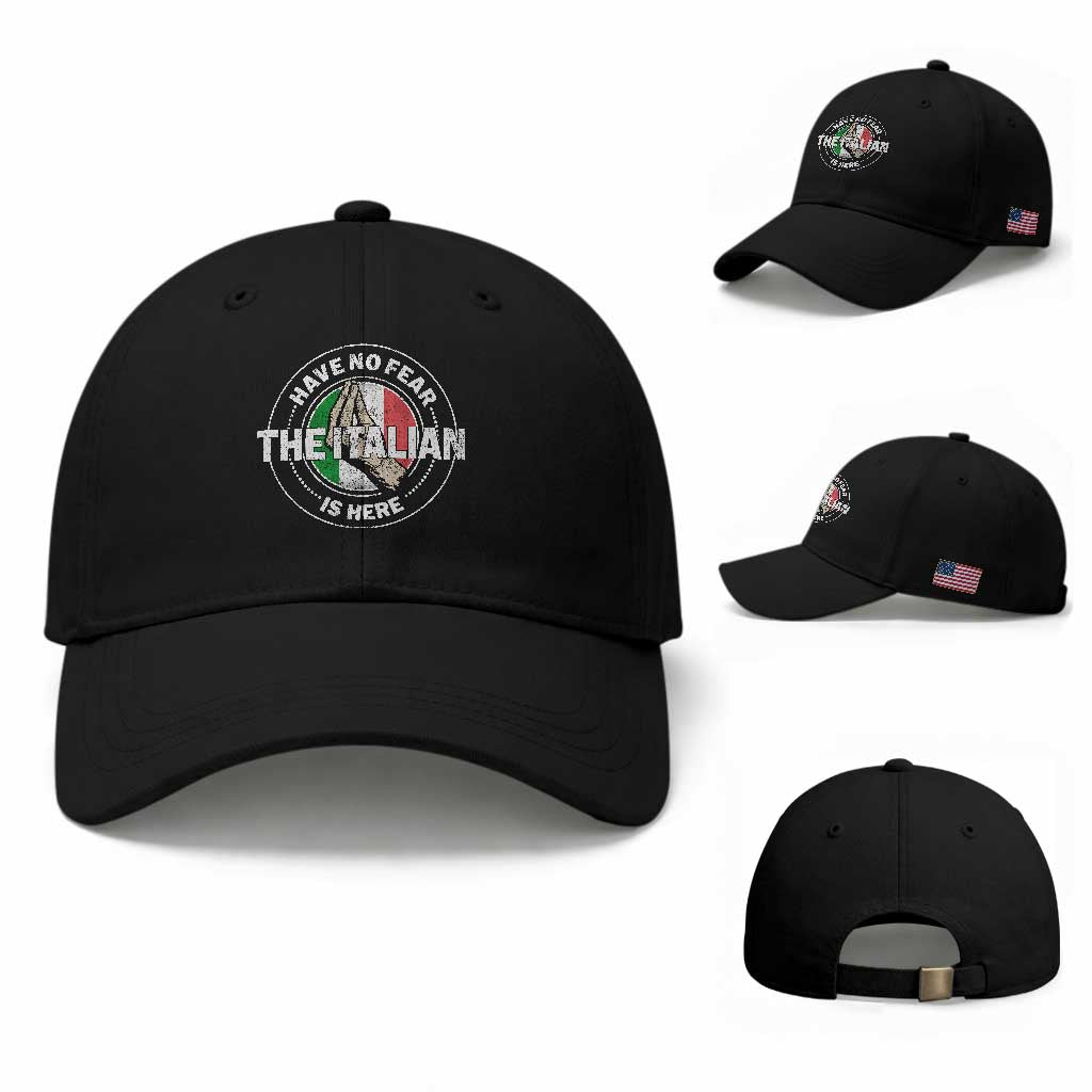 Funny Have No Fear The Italian Is Here Baseball Cap Che Vuoi