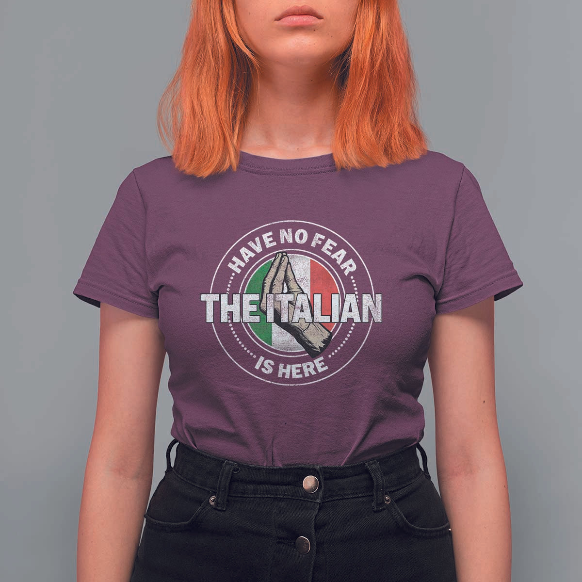 Funny Have No Fear The Italian Is Here T Shirt For Women Che Vuoi - Wonder Print Shop