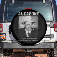 Al Capone Spare Tire Cover I Am Just A Businessman American Gangster Mafia - Wonder Print Shop