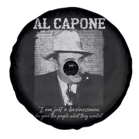Al Capone Spare Tire Cover I Am Just A Businessman American Gangster Mafia - Wonder Print Shop