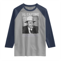 Al Capone Raglan Shirt I Am Just A Businessman American Gangster Mafia - Wonder Print Shop