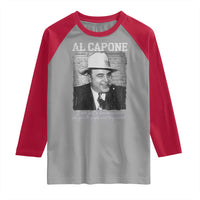 Al Capone Raglan Shirt I Am Just A Businessman American Gangster Mafia - Wonder Print Shop