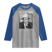 Al Capone Raglan Shirt I Am Just A Businessman American Gangster Mafia - Wonder Print Shop