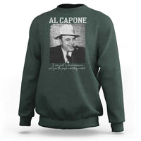 Al Capone Sweatshirt I Am Just A Businessman American Gangster Mafia - Wonder Print Shop
