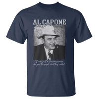 Al Capone T Shirt I Am Just A Businessman American Gangster Mafia - Wonder Print Shop