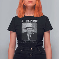 Al Capone T Shirt For Women I Am Just A Businessman American Gangster Mafia - Wonder Print Shop