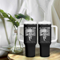 Al Capone Tumbler With Handle I Am Just A Businessman American Gangster Mafia - Wonder Print Shop