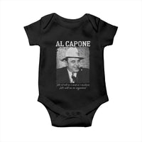 Al Capone Baby Onesie Lets Call Me An Organizer American Gangster Mafia - Wonder Print Shop