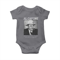 Al Capone Baby Onesie Lets Call Me An Organizer American Gangster Mafia - Wonder Print Shop