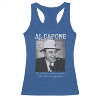 Al Capone Racerback Tank Top Lets Call Me An Organizer American Gangster Mafia - Wonder Print Shop