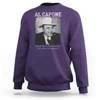 Al Capone Sweatshirt Lets Call Me An Organizer American Gangster Mafia - Wonder Print Shop