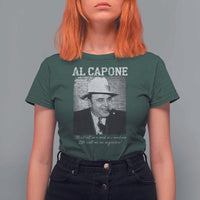 Al Capone T Shirt For Women Lets Call Me An Organizer American Gangster Mafia - Wonder Print Shop