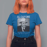 Al Capone T Shirt For Women Lets Call Me An Organizer American Gangster Mafia - Wonder Print Shop