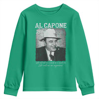 Al Capone Youth Sweatshirt Lets Call Me An Organizer American Gangster Mafia - Wonder Print Shop
