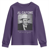 Al Capone Youth Sweatshirt Lets Call Me An Organizer American Gangster Mafia - Wonder Print Shop