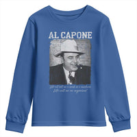 Al Capone Youth Sweatshirt Lets Call Me An Organizer American Gangster Mafia - Wonder Print Shop
