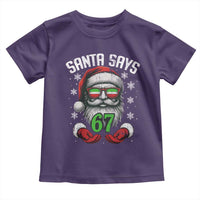 Funny Christmas Santa Says 67 Toddler T Shirt Six Seven Meme Gen Alpha Xmas Gag Gift - Wonder Print Shop
