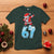 Funny 67 Christmas T Shirt Six Seven Dabbing Santa Meme Gen Alpha Slang - Wonder Print Shop