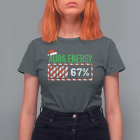 Funny Aura Energy 67 Christmas T Shirt For Women Aura Farming Six Seven Meme Gen Alpha Slang - Wonder Print Shop