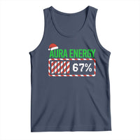 Funny Aura Energy 67 Christmas Tank Top Aura Farming Six Seven Meme Gen Alpha Slang - Wonder Print Shop