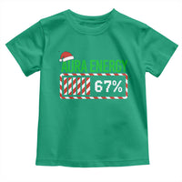 Funny Aura Energy 67 Christmas Toddler T Shirt Aura Farming Six Seven Meme Gen Alpha Slang - Wonder Print Shop
