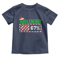 Funny Aura Energy 67 Christmas Toddler T Shirt Aura Farming Six Seven Meme Gen Alpha Slang - Wonder Print Shop
