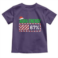 Funny Aura Energy 67 Christmas Toddler T Shirt Aura Farming Six Seven Meme Gen Alpha Slang - Wonder Print Shop