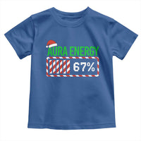 Funny Aura Energy 67 Christmas Toddler T Shirt Aura Farming Six Seven Meme Gen Alpha Slang - Wonder Print Shop