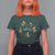 Just A Thankful Goose T Shirt For Women Funny Goose Turkey Thanksgiving Fall Season - Wonder Print Shop