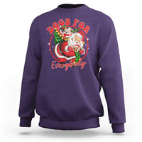 Funny Christmas Dog Owner Sweatshirt Dogs For Everybody Santa Sack Chihuahua - Wonder Print Shop