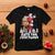 Funny Christmas Cat T Shirt Cats For Everybody Xmas Santa Pet - Wonder Print Shop