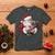 Funny Moo Deng Christmas T Shirt Santa Cute Hippo Zoo Meme Baby Pygmy - Wonder Print Shop