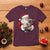 Funny Moo Deng Christmas T Shirt Santa Cute Hippo Zoo Meme Baby Pygmy - Wonder Print Shop