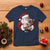 Funny Moo Deng Christmas T Shirt Santa Cute Hippo Zoo Meme Baby Pygmy - Wonder Print Shop