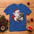 Funny Moo Deng Christmas T Shirt Santa Cute Hippo Zoo Meme Baby Pygmy - Wonder Print Shop