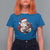 Funny Moo Deng Christmas T Shirt For Women Santa Cute Hippo Zoo Meme Baby Pygmy - Wonder Print Shop