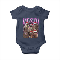 Funny Pesto The Penguin Christmas Baby Onesie