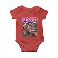 Funny Pesto The Penguin Christmas Baby Onesie