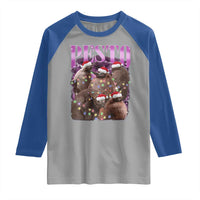 Funny Pesto The Penguin Christmas Raglan Shirt - Wonder Print Shop