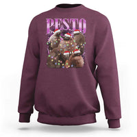 Funny Pesto The Penguin Christmas Sweatshirt - Wonder Print Shop
